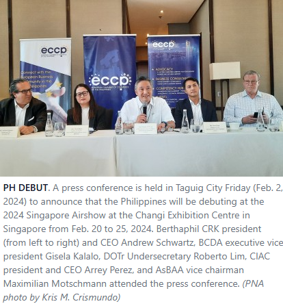 PH to debut at Singapore Airshow